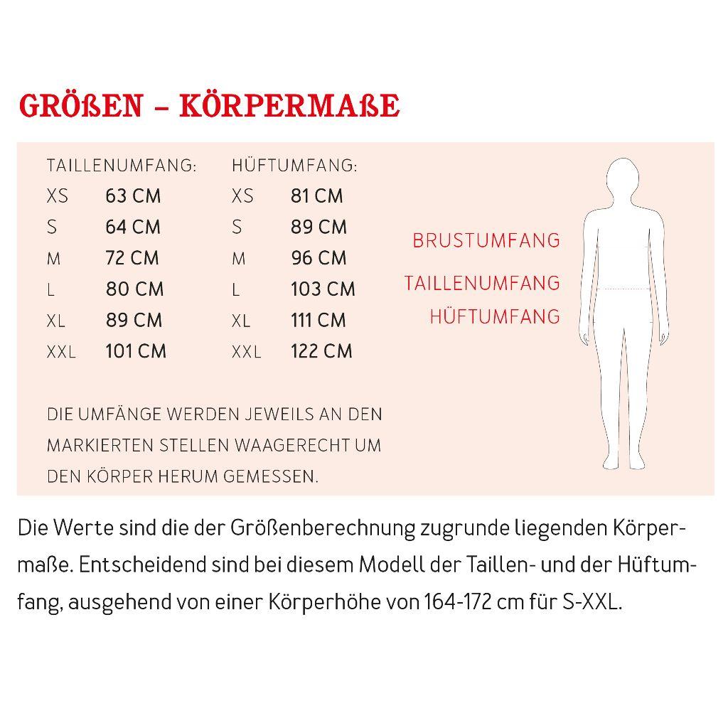 Papierschnittmuster Rock mit Knopfleiste Frau Fiona XS-XXL